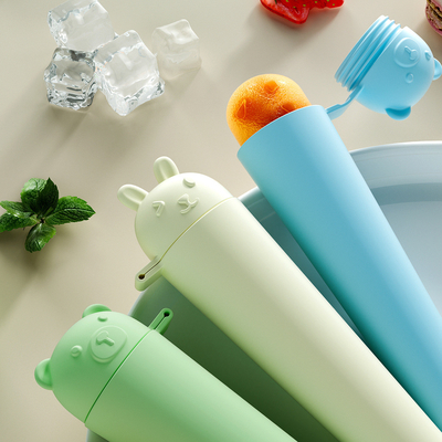 ราคาดี Premium Food-Grade Silicone Popsicle Molds – Crack-Resistant, Odorless & Perfect For Smoothie Pops! Cartoon Ice Pop Molds BPA-free Silicone Leak-proof & Flexible ออนไลน์
