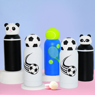 ราคาดี Premium 16oz Insulated Stainless Steel Kids Water Bottle with Detachable Soft Animal Head Lid – Fun, Safe, Eco-Friendly and Leak-Proof Thermos for School, Travel, Sports and Everyday Drinking ออนไลน์