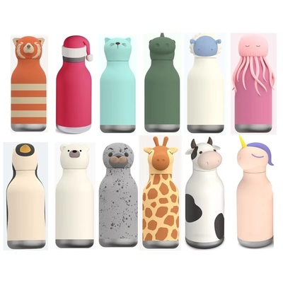 ราคาดี Custom Silicone Lid Stainless Steel Water Bottle for Kids ออนไลน์