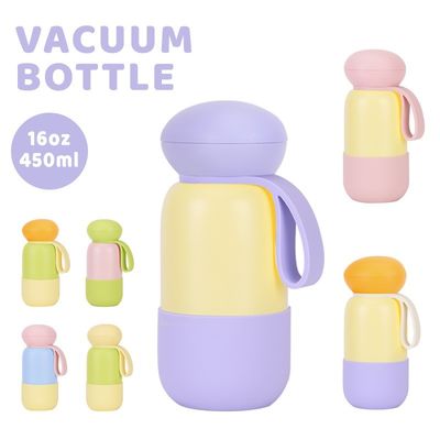 ราคาดี Eco Silicone Insulated Bottle | 450ml / 750ml / 1000ml | Pastel Macaron Color Thermos With Silicone Body & Lid ออนไลน์