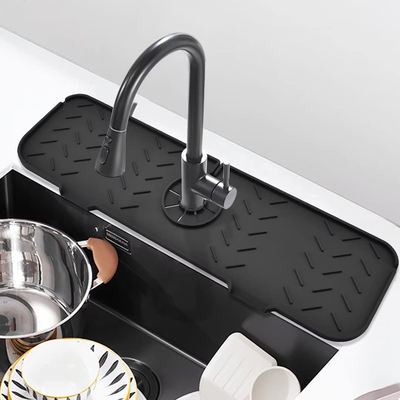 ราคาดี ปฏิบัติ Leakproof ครัวยามซิลิโคน Faucet Splash Mat ไม่เป็นอันตราย ออนไลน์