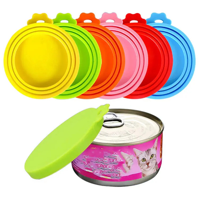 ราคาดี BPA ฟรี อาหารกระป๋องปิด ซิลิโคน อาหารสัตว์เลี้ยง กล่องปิดสําหรับอาหารสุนัขและแมว ออนไลน์