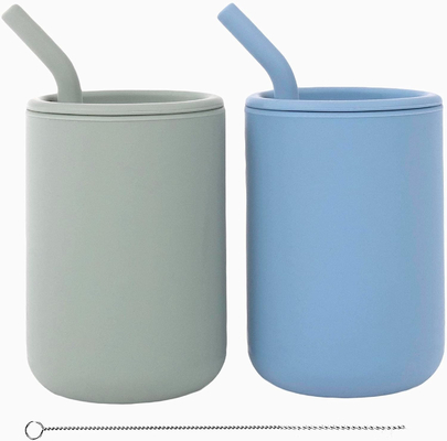 ถ้วยหัดดื่มซิลิโคนปลอดสาร BPA ที่ทนทาน, ถ้วยหัดดื่มซิลิโคนป้องกันการรั่วซึม