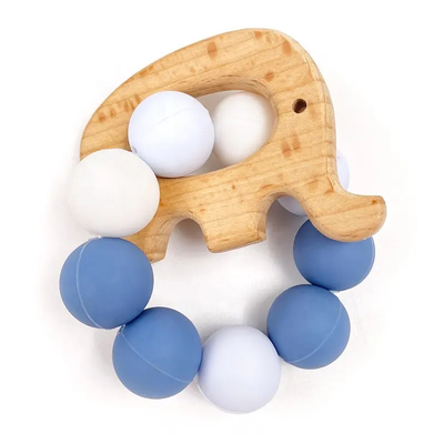 ราคาดี การงอกของฟัน Sensory Baby ของเล่นซิลิโคนแบบพกพารสจืดทนทาน ออนไลน์