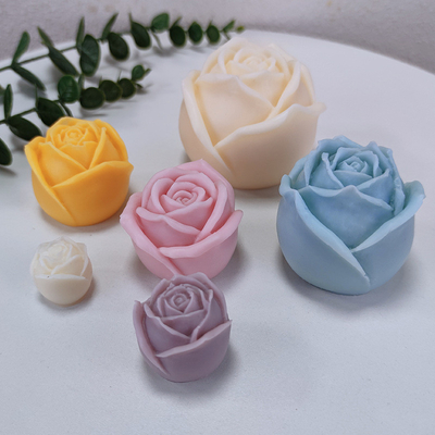 ราคาดี โมล์เทียนดอกกุหลาบ โมล์ซิลิโคนดอกกุหลาบ 3 มิติ สําหรับ DIY Epoxy Resin Casting Soap Ice Cube และการตกแต่งฝีมือ ออนไลน์