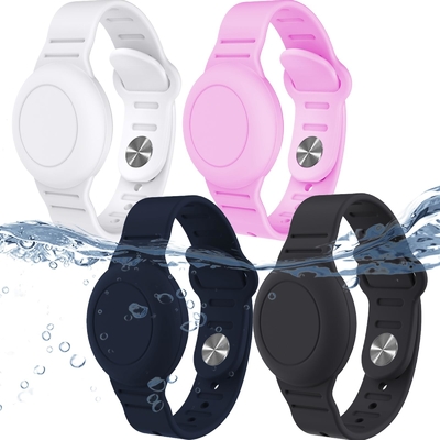 ราคาดี กันน้ําเด็กซิลิโคน Airtag แบรนเซ็ตสําหรับสายข้อมือของ AirTag กรณี GPS Tracker สําหรับสายการ์ดอากาศ ออนไลน์