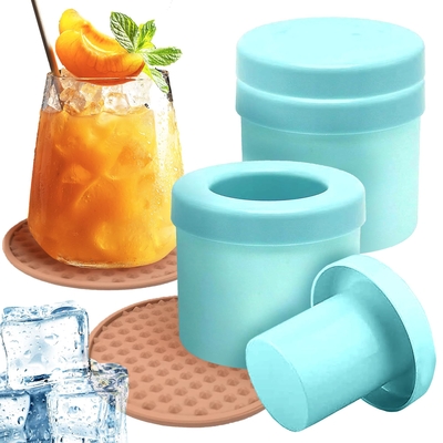 ราคาดี กระบอก ซิลิโคน ไอซ์คิวบ โมลด์ Decompress Ice Lattice Press Type มินิ ไอซ์เมคเกอร์ คัพ ออนไลน์