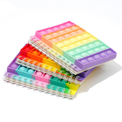 ราคาดี เครื่องเล่นสัมผัสปลายนิ้ว โพช Pop Bubble Fidget Notebook ด้วยสกะแนนและน้ําหนัก 140 กรัม ออนไลน์