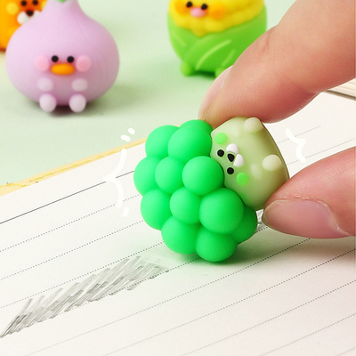 ราคาดี สัตว์ทะเล ผลไม้ น่ารัก การ์ตูนดินสอ Erasers สําหรับเด็ก ห้องเรียนรางวัล ปาร์ตี้ Staionery ออนไลน์