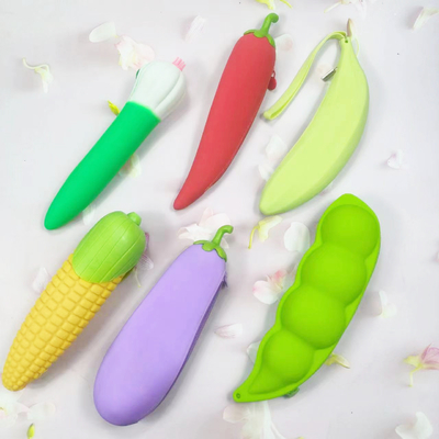 ราคาดี กระเป๋าดินสอ สีซิลิโคน กันน้ํา กระเป๋าดินสอ อีสเทติก น้ําหนักเบา กระเป๋าปากกาพกพา สินค้าโรงเรียนทรงสไตล์ ออนไลน์