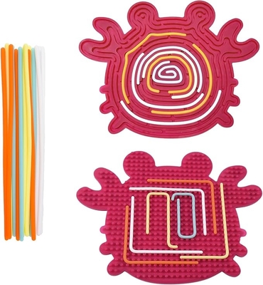 ราคาดี 6 สี สิลิโคน Fidget ของเล่นสําหรับความผ่อนคลายความสมาธิและการบรรเทาความเครียด ออนไลน์