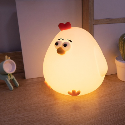 ไฟกลางคืนเป็ด หลอดเป็ดน่ารัก ไฟกลางคืนซิลิโคน LED ไทม์