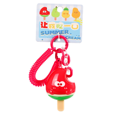 ราคาดี การ์ตูน Keychain Set Soft Touch ผลไม้ Pendant Key Ring สําหรับเด็ก ปาร์ตี้ ชอบโรงเรียนและสํานักงาน ออนไลน์