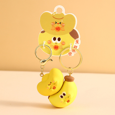 มินิการ์ตูน Keychain วัสดุซิลิโคนอ่อนนุ่มสําหรับเด็กพรรคโปรดและกระเป๋า Goodie