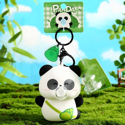 แฟชั่น สร้างสรรค์ ซิลิโคน Keychain การ์ตูนสัตว์ Pendant Key Ring สําหรับผู้หญิง เด็ก Backpack