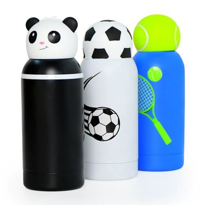 ราคาดี  Cartoon Kids Bestie Bottle Insulated Stainless Steel Water Bottle With Detachable Soft Head Fun Drinking For Kids, Flexible Reusable Straw 16 Ounce ออนไลน์